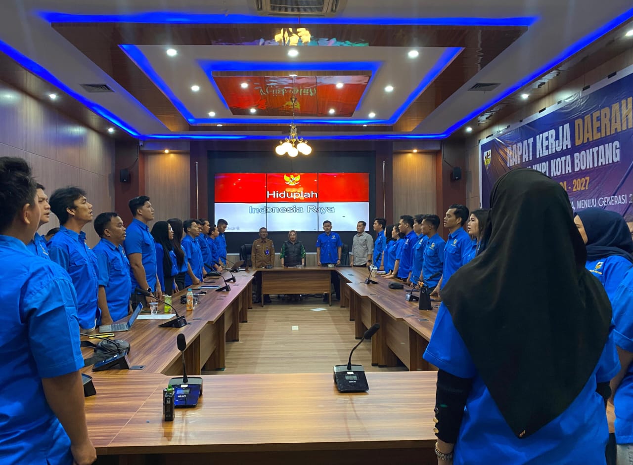 Rapat kerja KNPI Kota Bontang