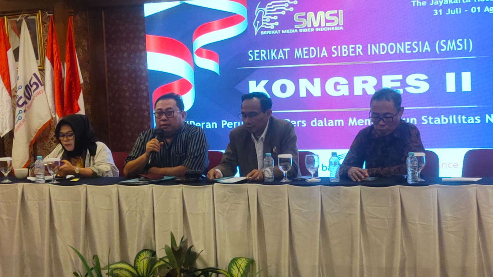 Kongres II SMSI 2024 Kembali Pilih Firdaus