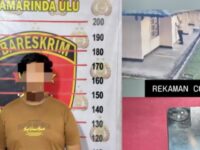 Tersangka perekam perempuan saat mandi di Samarinda (dok: ist)