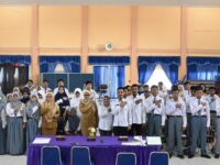 Komisi Pemilihan Umum (KPU) Kota Bontang menggelar sosialisasi pendidikan pemilih pemula bagi penyandang disabilitas, Senin 27 Juli 2026 (dok: KPU)