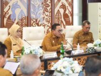 Pemerintah Kaltim rapat membahas masalah ketersediaan bahan makanan di tengah El Nino (dok: ist)