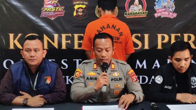 Konferensi pers pengungkapan kasus penganiayaan di Samarinda (dok: ist)