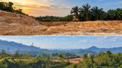 Lokasi yang diduga Tambang sektor MBLB / Galian C ilegal yang berada di Kabupaten Kutai Timur. dok : ist