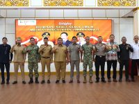Workshop Hilirisasi Limbah Sawit Berbasis UMKM yang digelar di Aula Lantai III Kantor Bupati PPU, yang dihadiri Bupati Mudyat Noor, Wakil Bupati Abdul Waris Muin, Ketua DPRD Raup Muin, unsur Forum Koordinasi Pimpinan Daerah (Forkopimda), serta pelaku UMKM, petani dan pengusaha sawit, anggota koperasi, dan perwakilan organisasi usaha, Selasa (20/10/2026). (Humas)