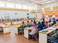 Kegiatan workshop Hilirisasi Limbah Sawit Berbasis UMKM Kabupaten PPU Tahun 2026 yang digelar di Aula Lantai III Kantor Bupati PPU, Selasa (20/10/2026). (Expresi)