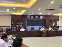 Pembahasan administrasi pemanfaatan aset daerah dalam rapat dengar pendapat (RDP) bersama DPRD Kukar.